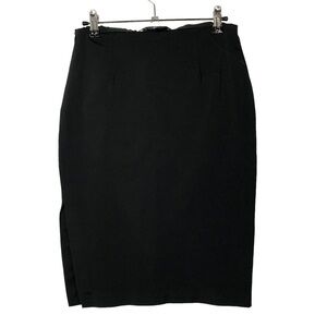Ralph Lauren Black Knee Length Pencil Skirt 6